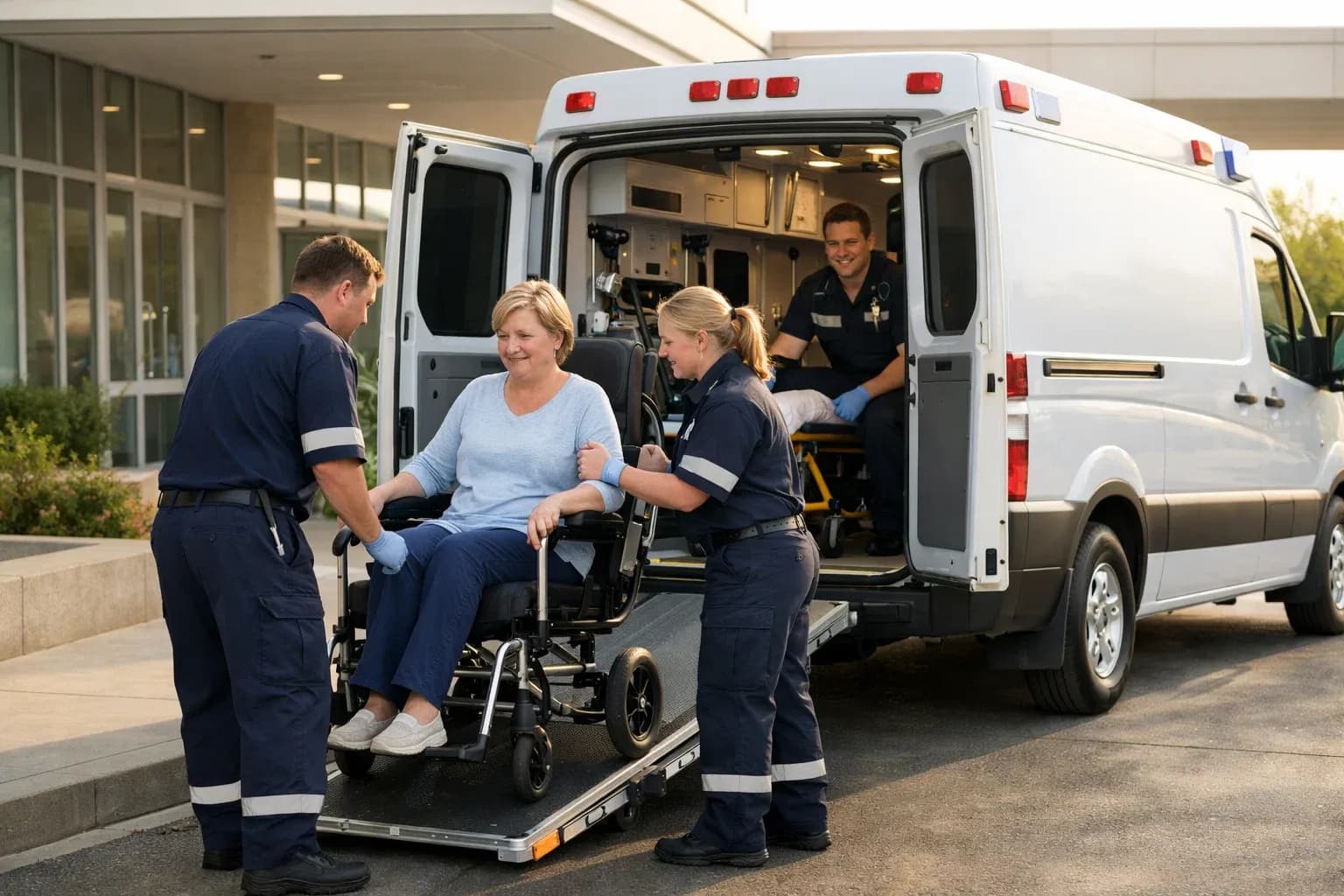 Hastaneden Eve Hasta Nakil Hizmeti