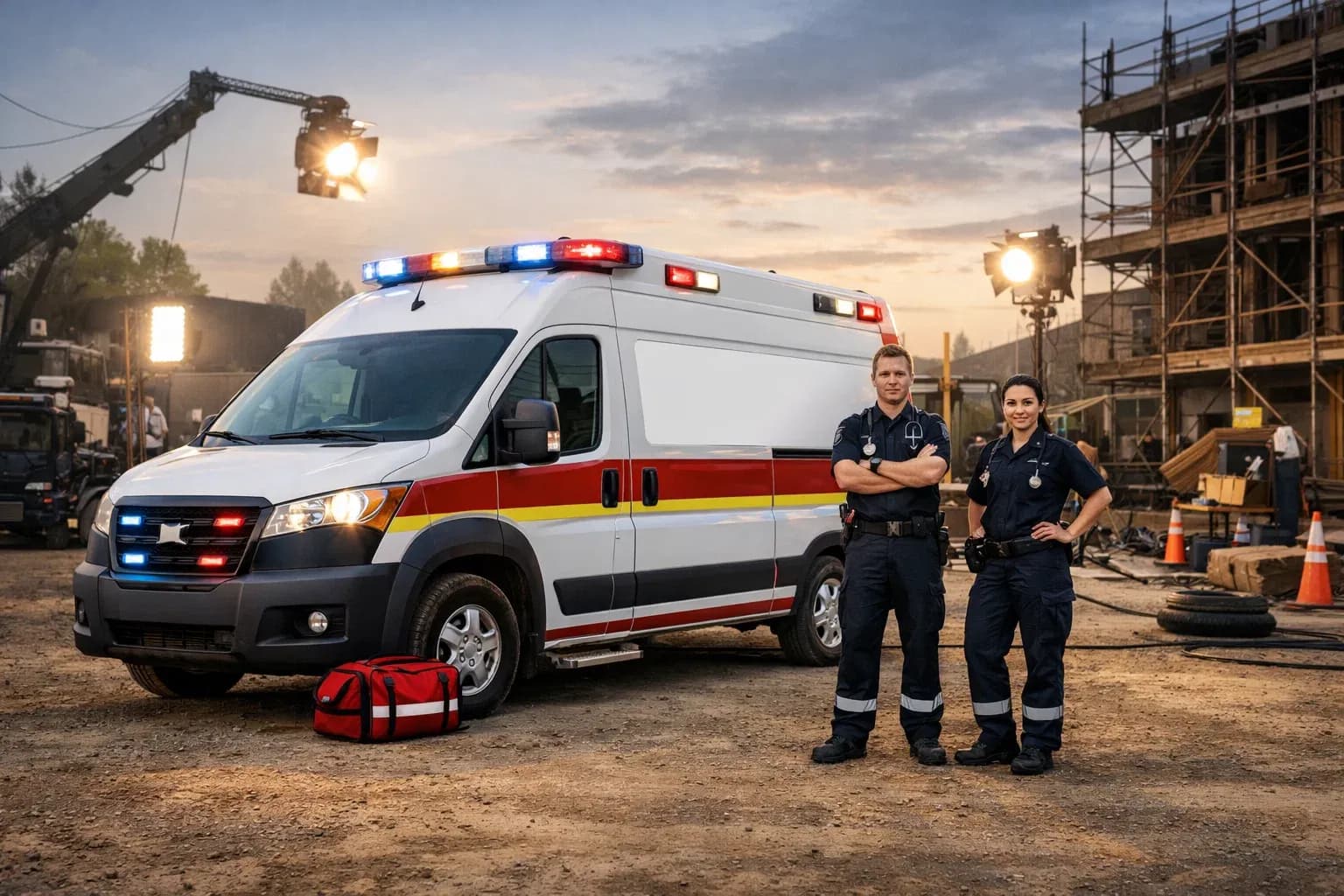 Organizasyon ve Şantiye Sabit Nokta Ambulans Hizmeti